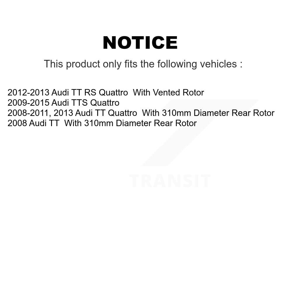 Transit Auto - K8A-100919 - Rear Disc Brake Kits image 19