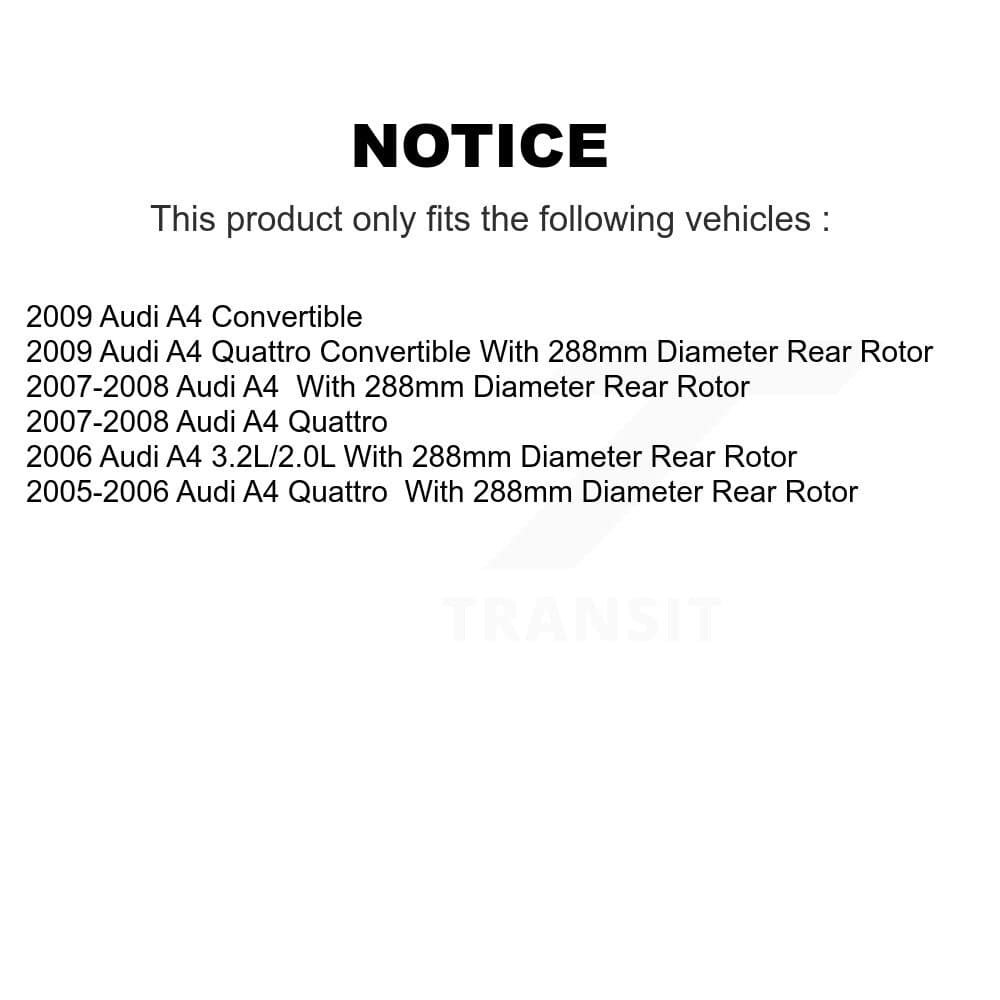 Transit Auto - K8A-100936 - Rear Disc Brake Kits image 19