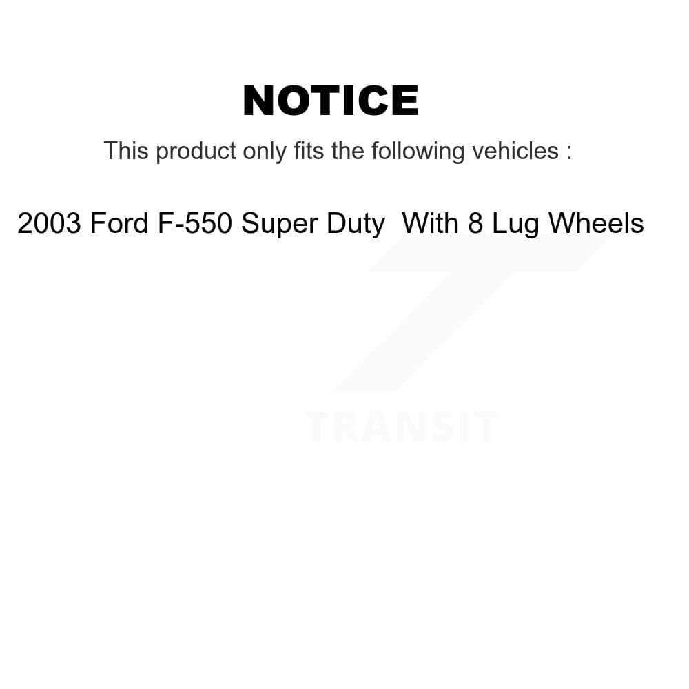 Transit Auto - K8A-100955 - Rear Disc Brake Kits image 19