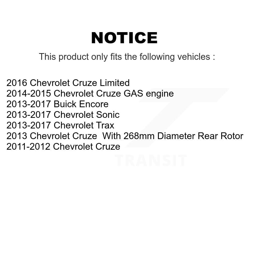 Transit Auto - K8A-100966 - Rear Disc Brake Kits image 19