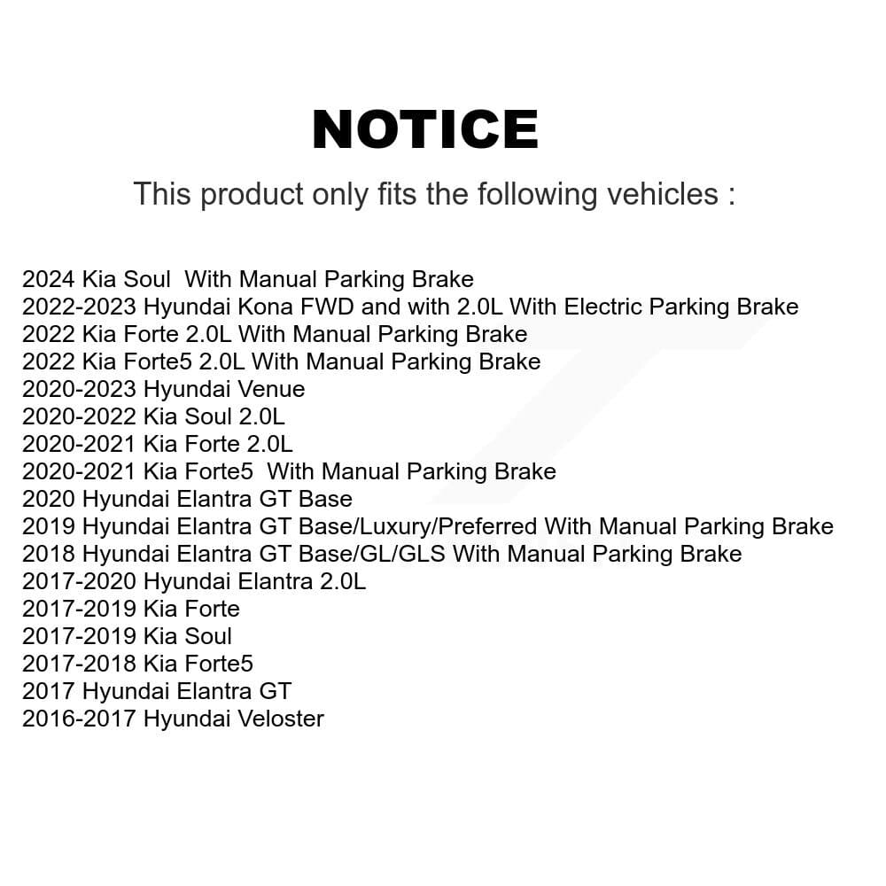 Transit Auto - K8A-100987 - Rear Disc Brake Kits image 19