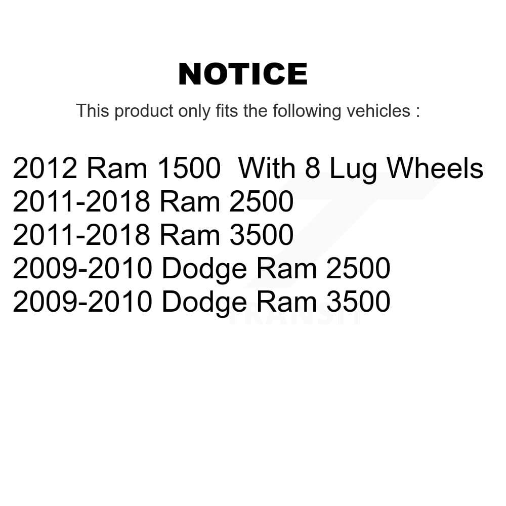 Transit Auto - K8A-101191 - Rear Disc Brake Kits image 19