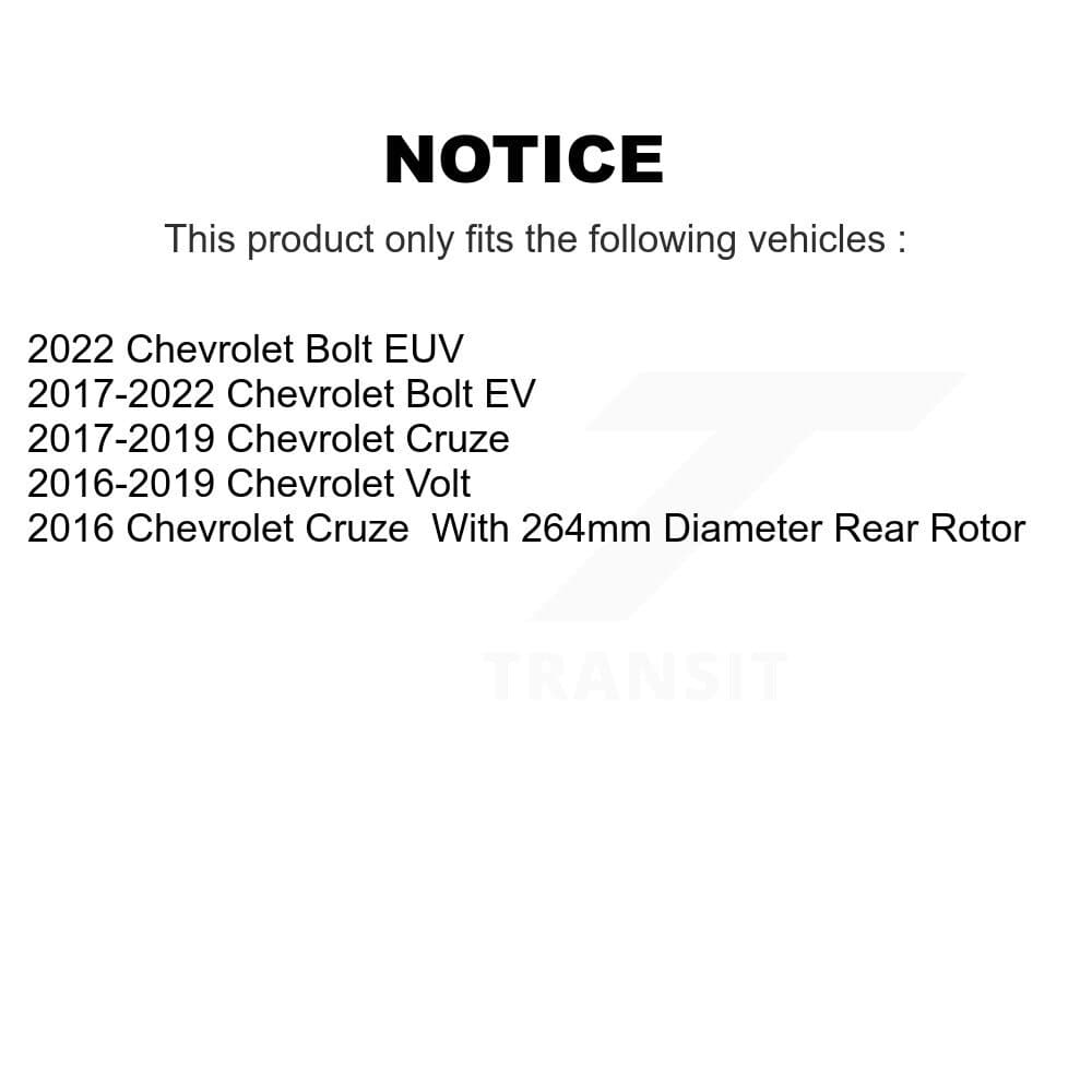 Transit Auto - K8A-101232 - Rear Disc Brake Kits image 19