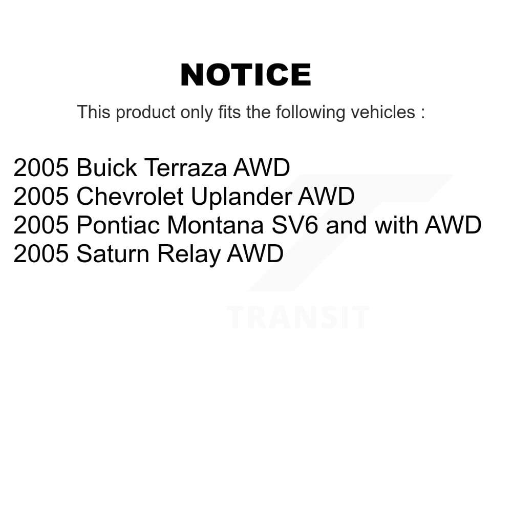 Transit Auto - K8A-101316 - Front and Rear Disc Brake Kits image 19