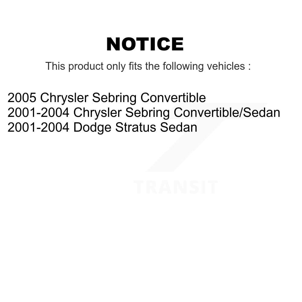 Transit Auto - K8A-101737 - Front and Rear Disc Brake Kits image 19