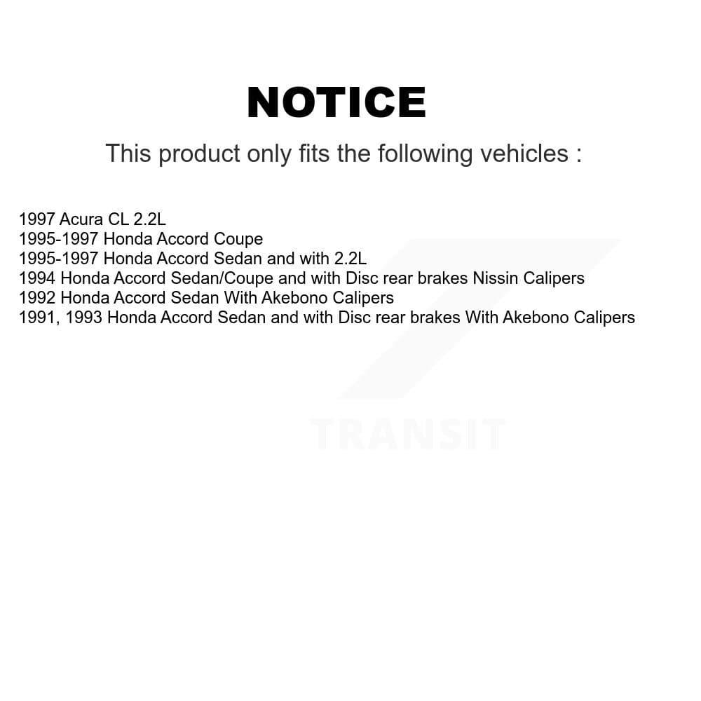 Transit Auto - K8A-101972 - Front and Rear Disc Brake Kits image 19