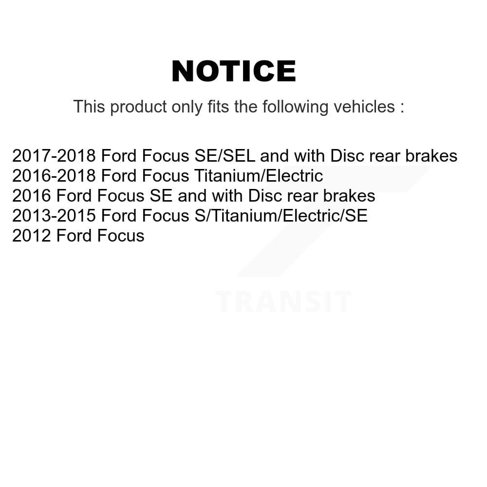 Transit Auto - K8A-102125 - Front and Rear Disc Brake Kits image 19
