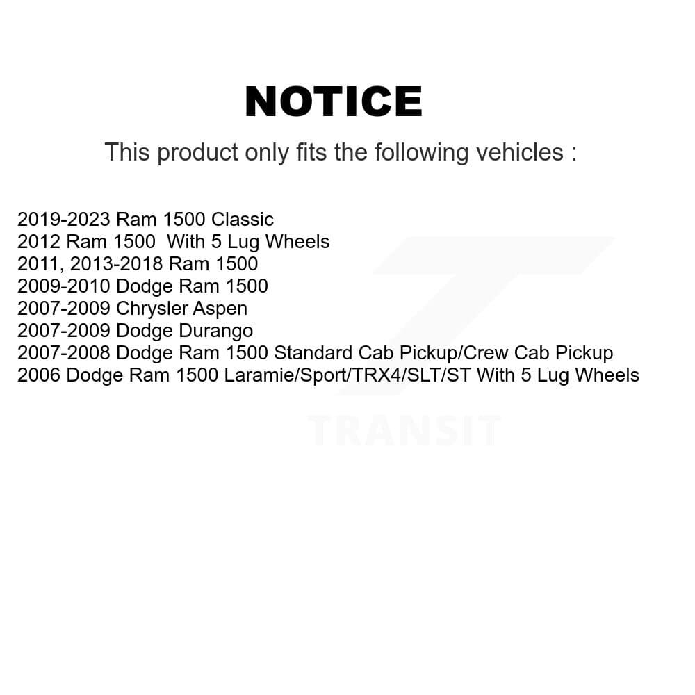 Transit Auto - K8A-102166 - Front and Rear Disc Brake Kits image 19