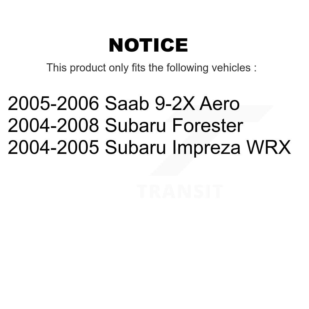 Transit Auto - K8A-102223 - Front and Rear Disc Brake Kits image 19