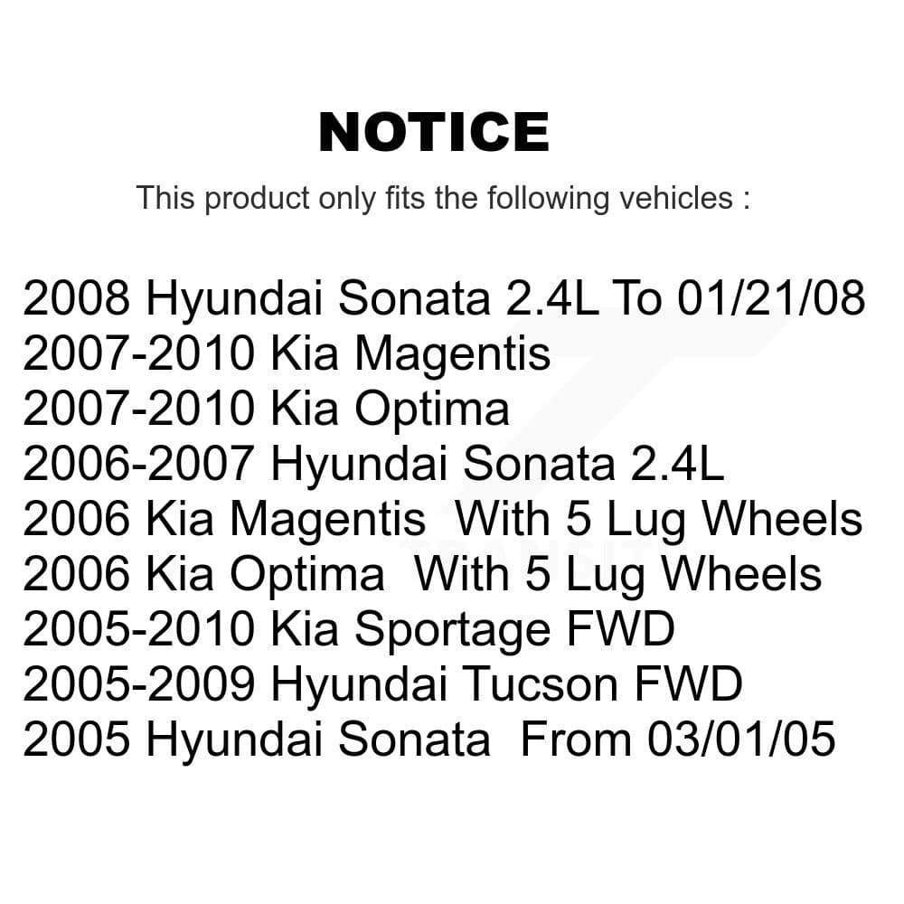 Transit Auto - K8A-102503 - Front and Rear Disc Brake Kits image 19