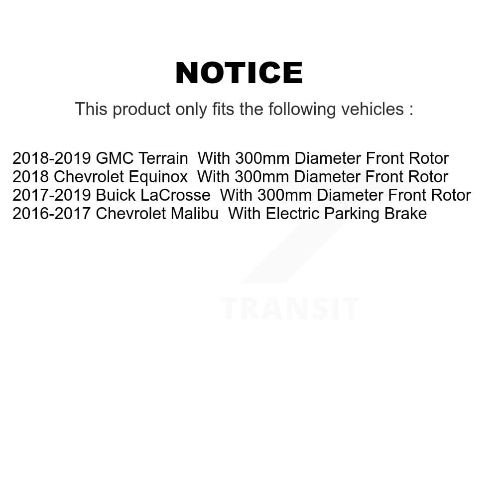 Transit Auto - K8A-102550 - Front and Rear Disc Brake Kits image 19