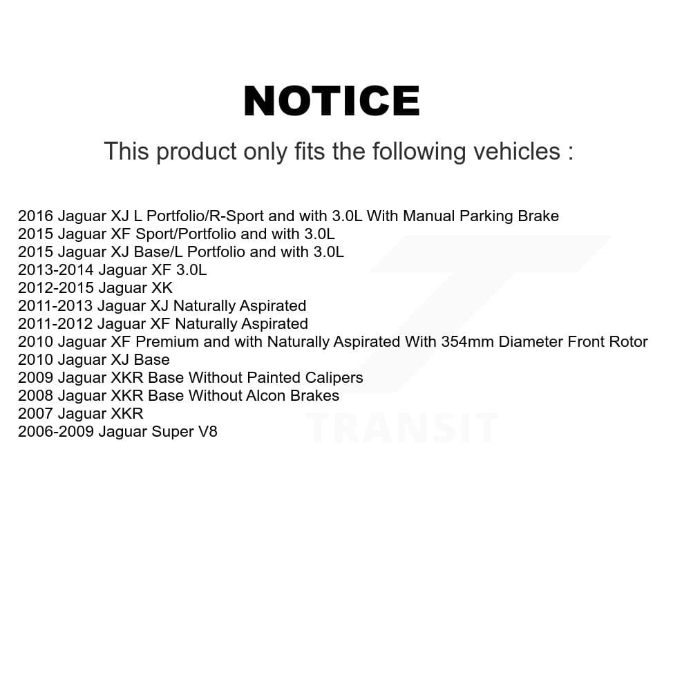 Transit Auto - K8A-103057 - Front and Rear Disc Brake Kits image 19