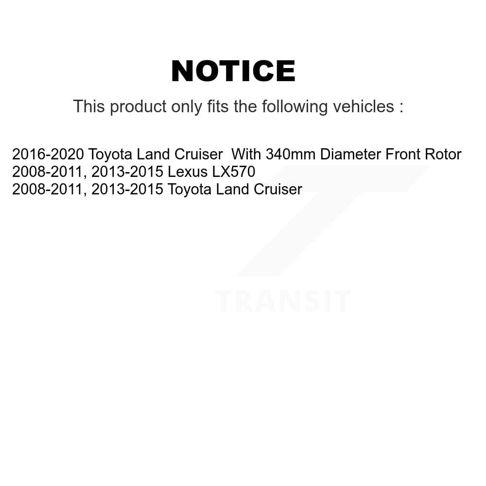 Transit Auto - K8A-103372 - Front and Rear Disc Brake Kits image 19