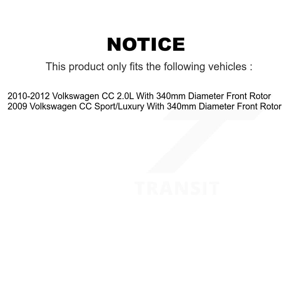 Transit Auto - K8A-103418 - Front and Rear Disc Brake Kits image 19