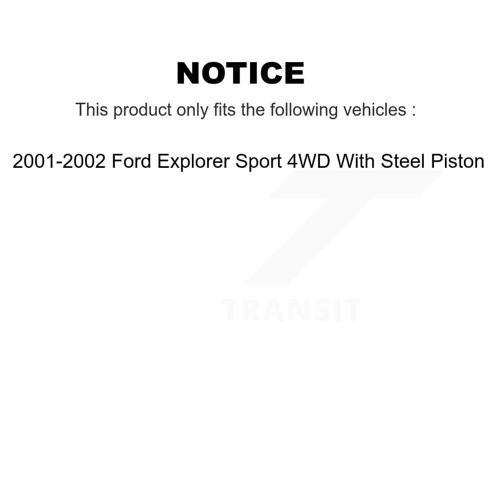 Transit Auto - K8A-103548 - Front and Rear Disc Brake Kits image 19