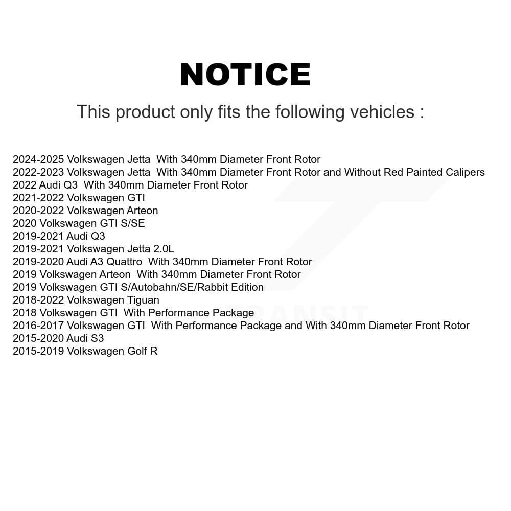 Transit Auto - K8A-103778 - Front Disc Brake Kits image 19