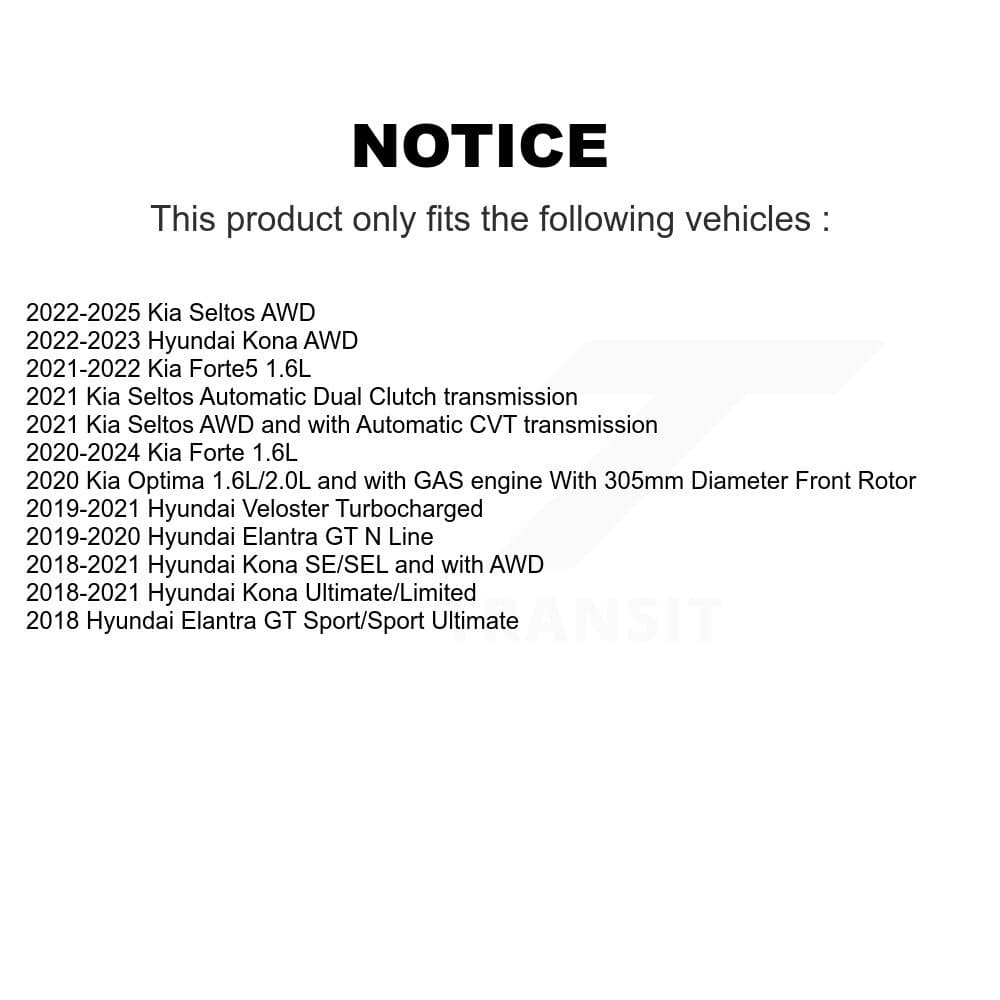Transit Auto - K8A-103839 - Front Disc Brake Kits image 19