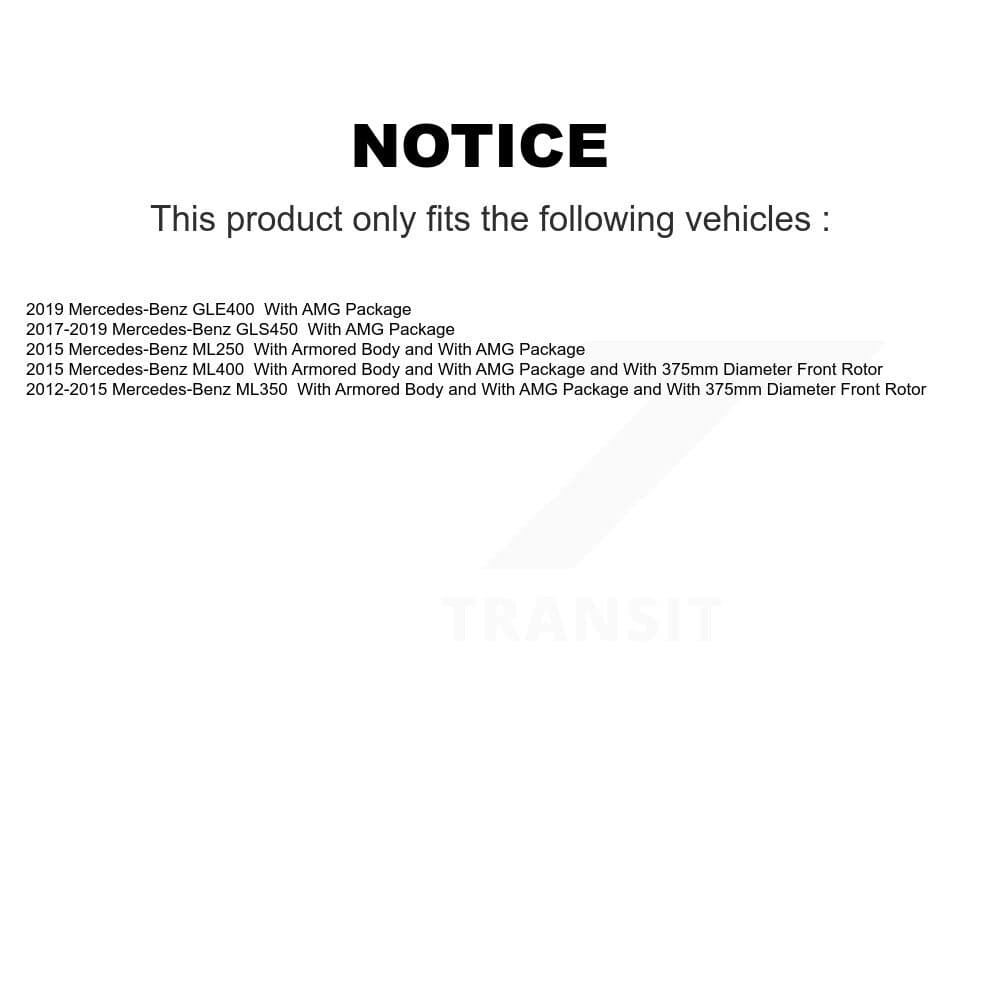 Transit Auto - K8A-103872 - Front Disc Brake Kits image 19