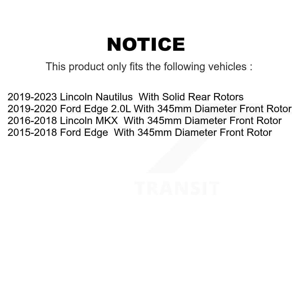 Transit Auto - K8A-103908 - Front Disc Brake Kits image 19