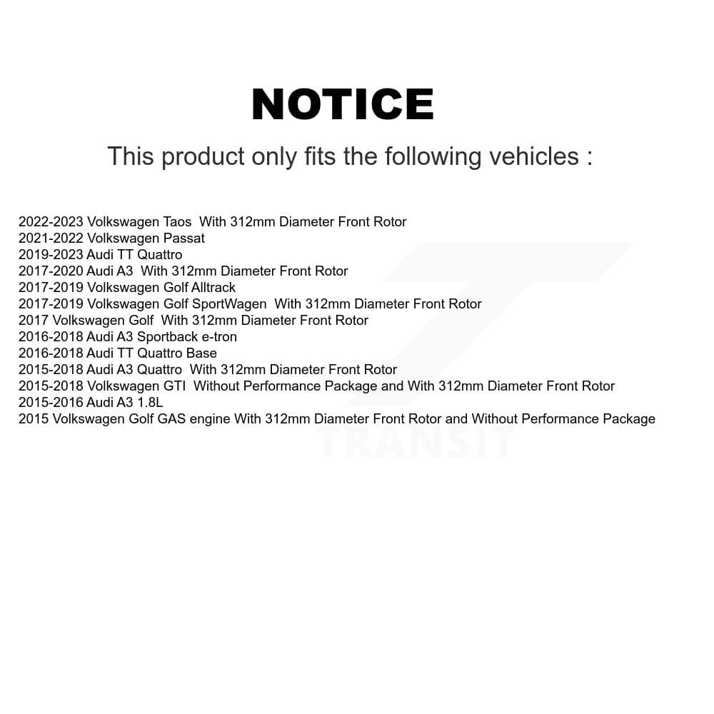 Transit Auto - K8A-103958 - Front Disc Brake Kits image 19