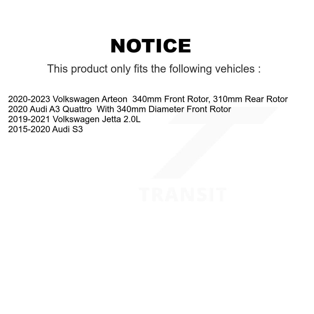 Transit Auto - K8A-103960 - Front Disc Brake Kits image 19