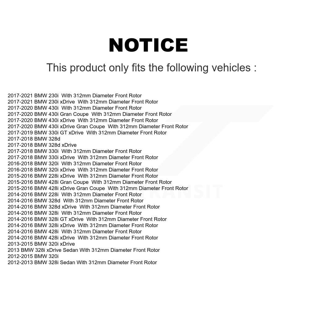 Transit Auto - K8A-104245 - Front Disc Brake Kits image 19