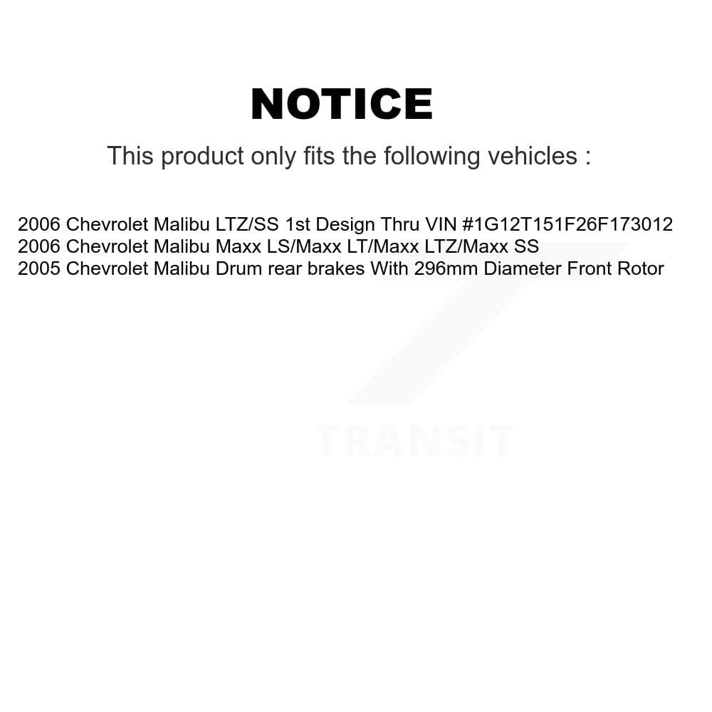 Transit Auto - K8A-105076 - Front and Rear Disc Brake Kits image 19