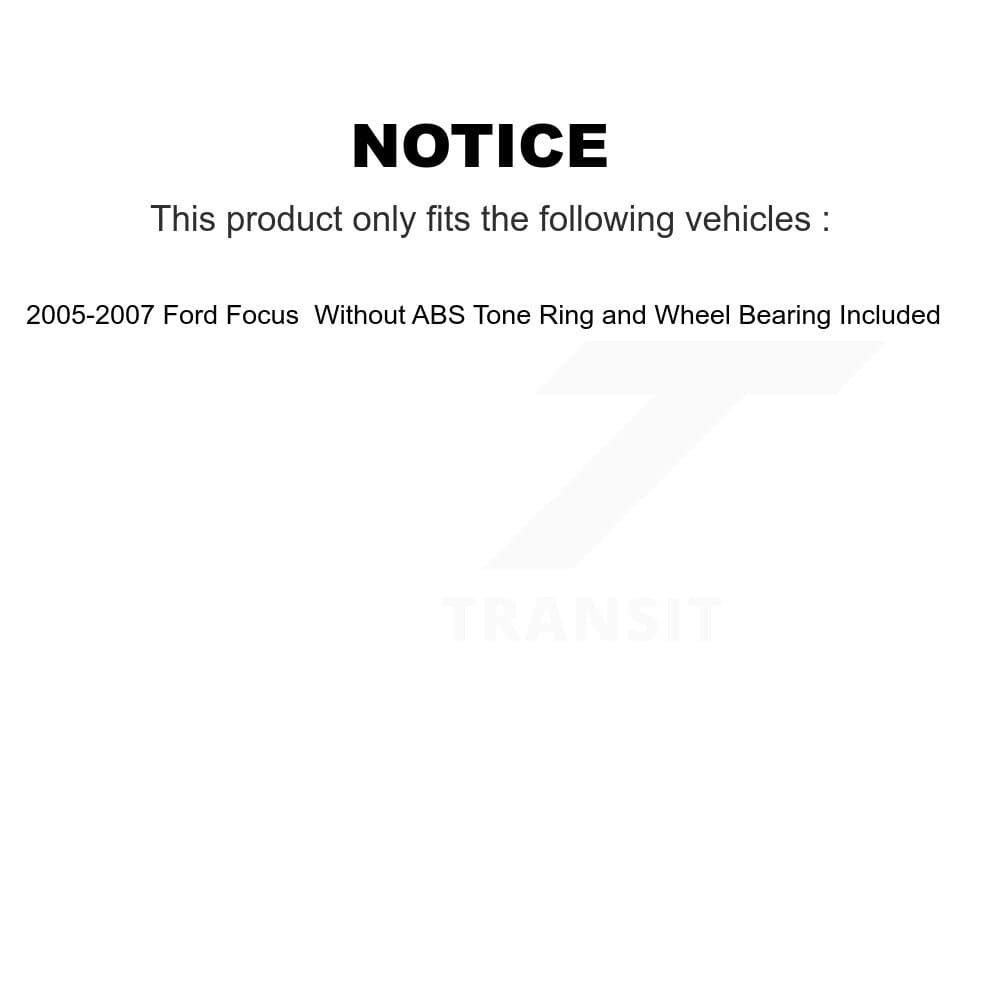 Transit Auto - K8A-105118 - Front and Rear Disc Brake Kits image 19