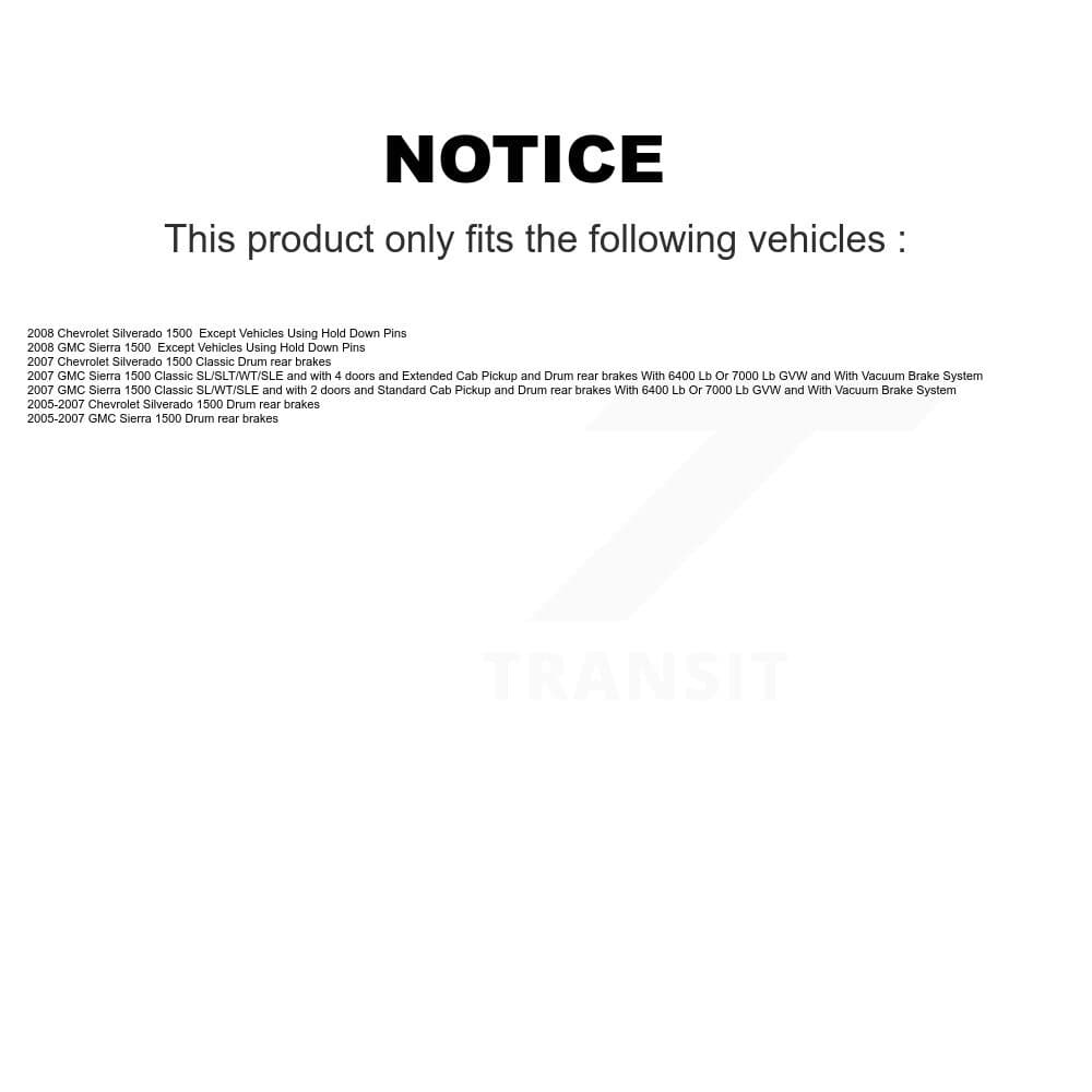 Transit Auto - K8A-105134 - Front and Rear Disc Brake Kits image 19