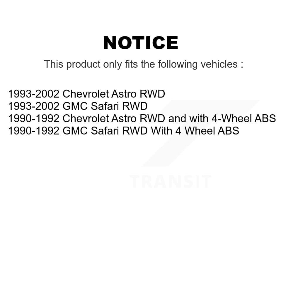 Transit Auto - K8A-105403 - Front and Rear Disc Brake Kits image 19