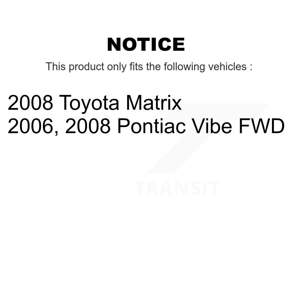 Transit Auto - K8A-105512 - Front and Rear Disc Brake Kits image 19