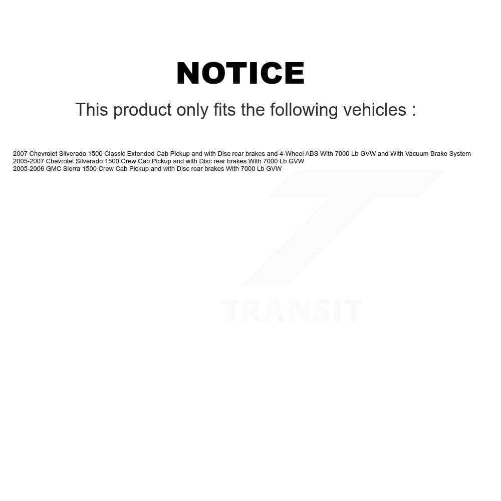 Transit Auto - K8A-105569 - Front and Rear Disc Brake Kits image 19