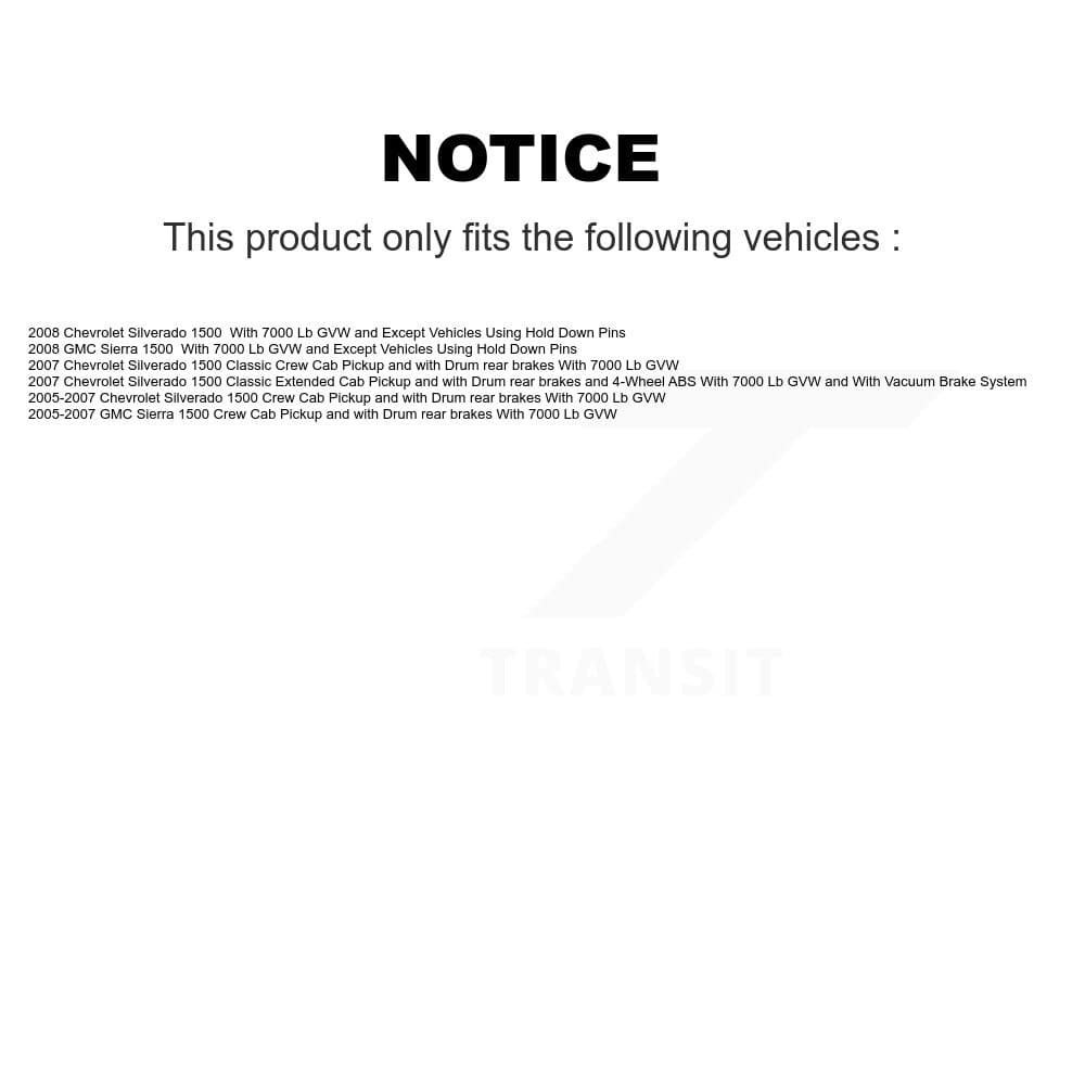 Transit Auto - K8A-105579 - Front and Rear Disc Brake Kits image 19
