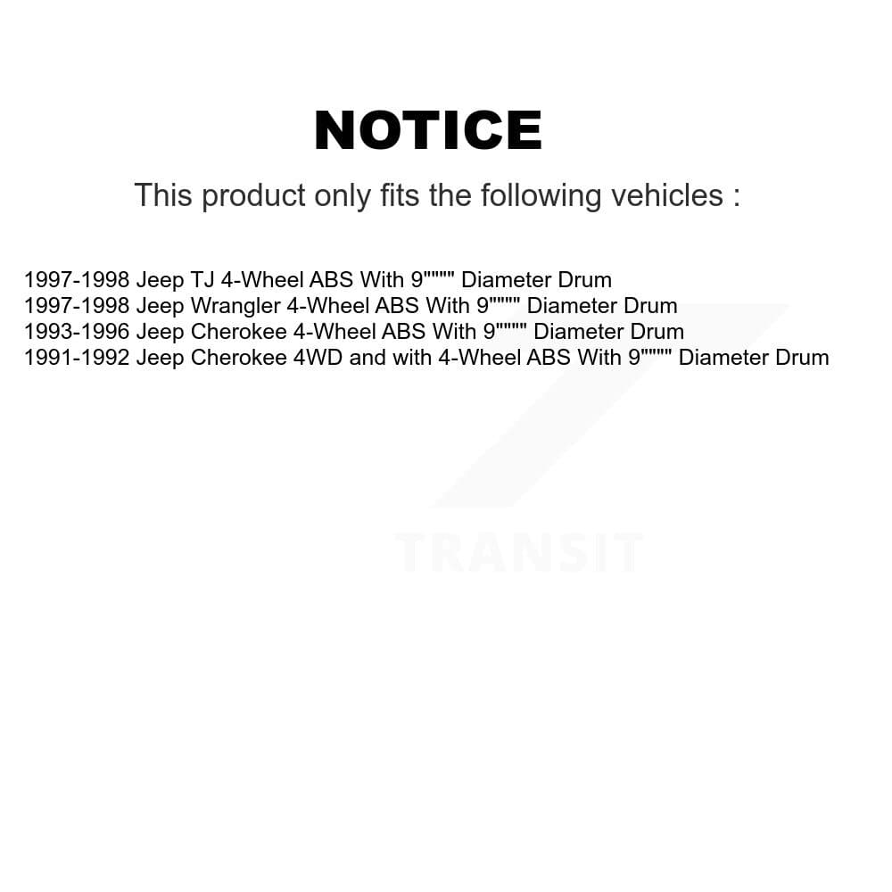 Transit Auto - K8A-105604 - Front and Rear Disc Brake Kits image 19