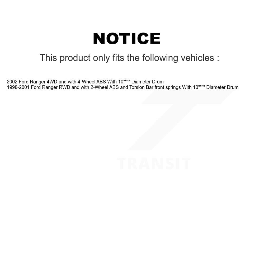 Transit Auto - K8A-105657 - Front and Rear Disc Brake Kits image 19