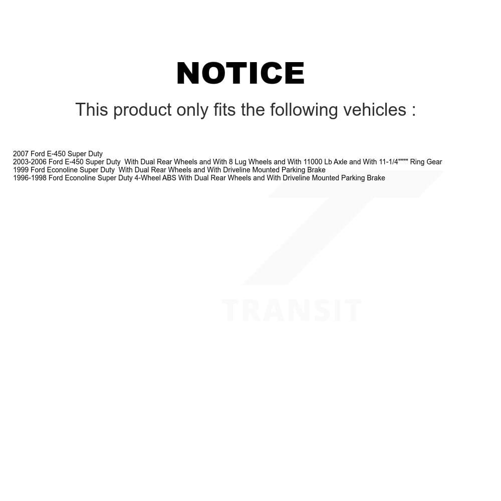 Transit Auto - K8A-105876 - Front and Rear Disc Brake Kits image 24