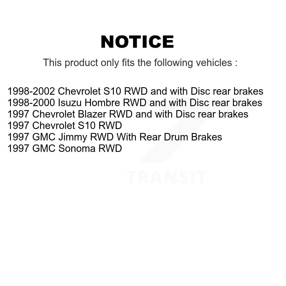 Transit Auto - K8A-105922 - Front and Rear Disc Brake Kits image 24