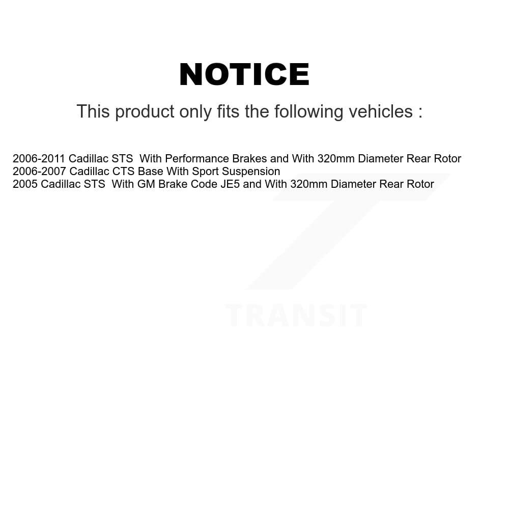 Transit Auto - K8A-106111 - Rear Disc Brake Kits image 19