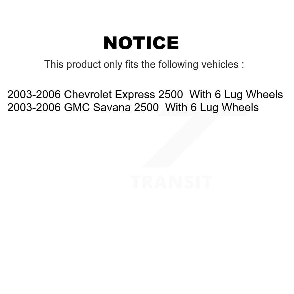 Transit Auto - K8A-106135 - Rear Disc Brake Kits image 19
