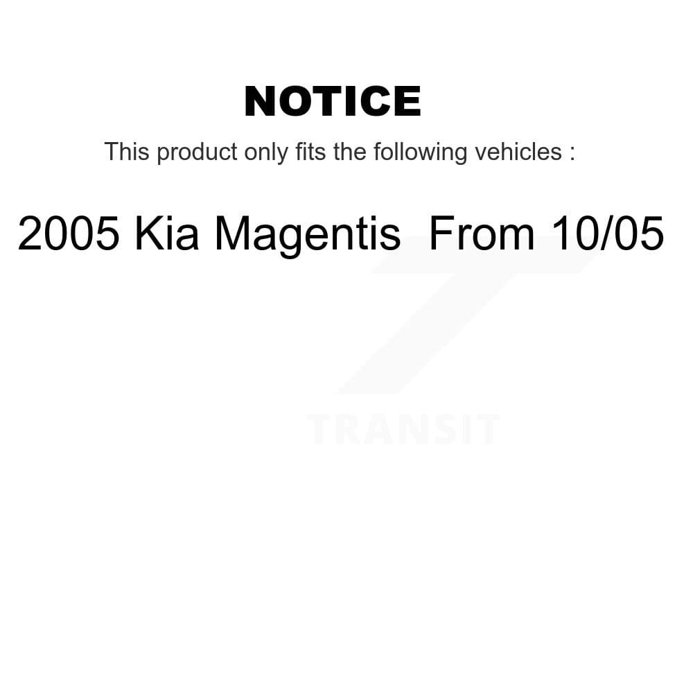 Transit Auto - K8A-106474 - Front and Rear Disc Brake Kits image 19
