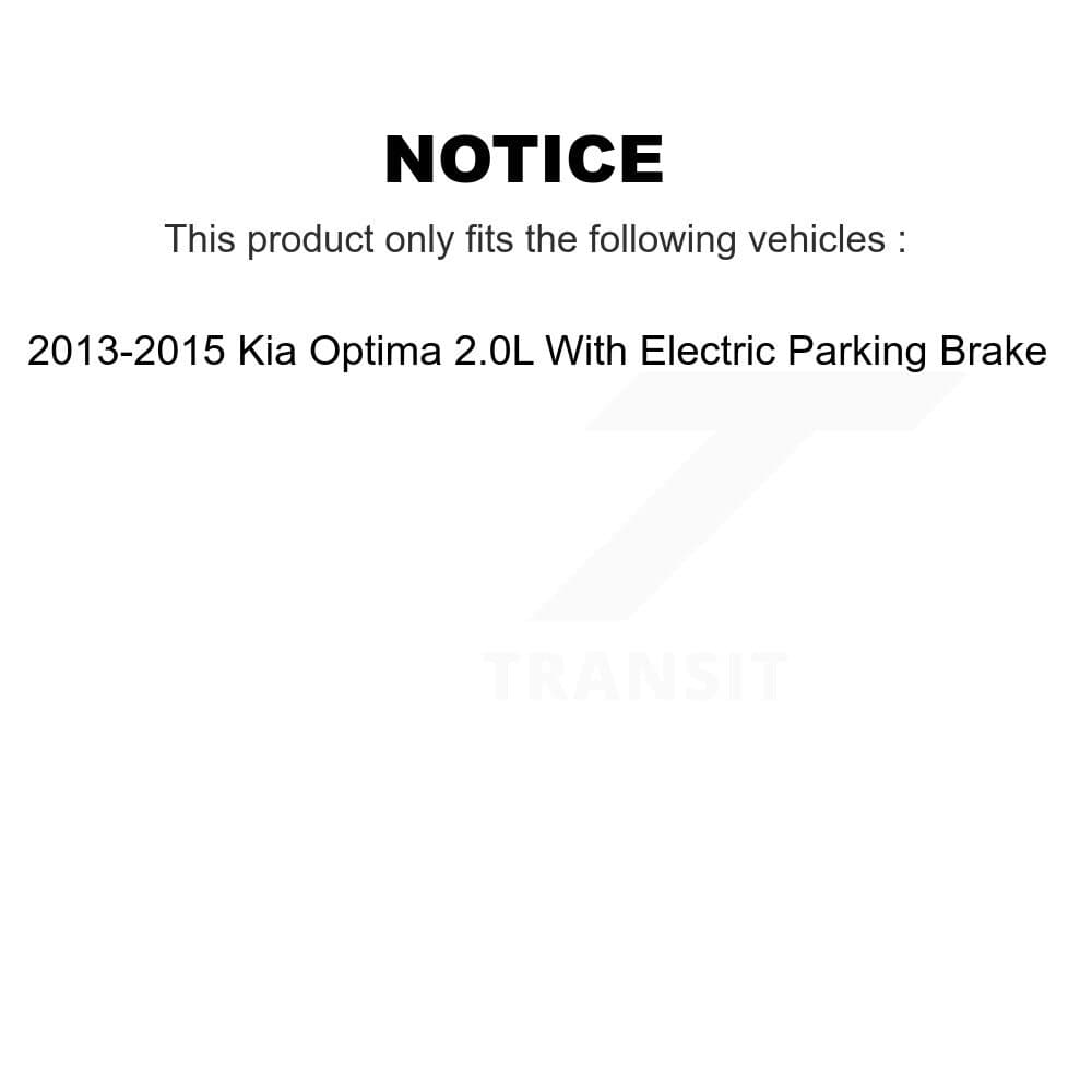 Transit Auto - K8A-106526 - Front and Rear Disc Brake Kits image 19