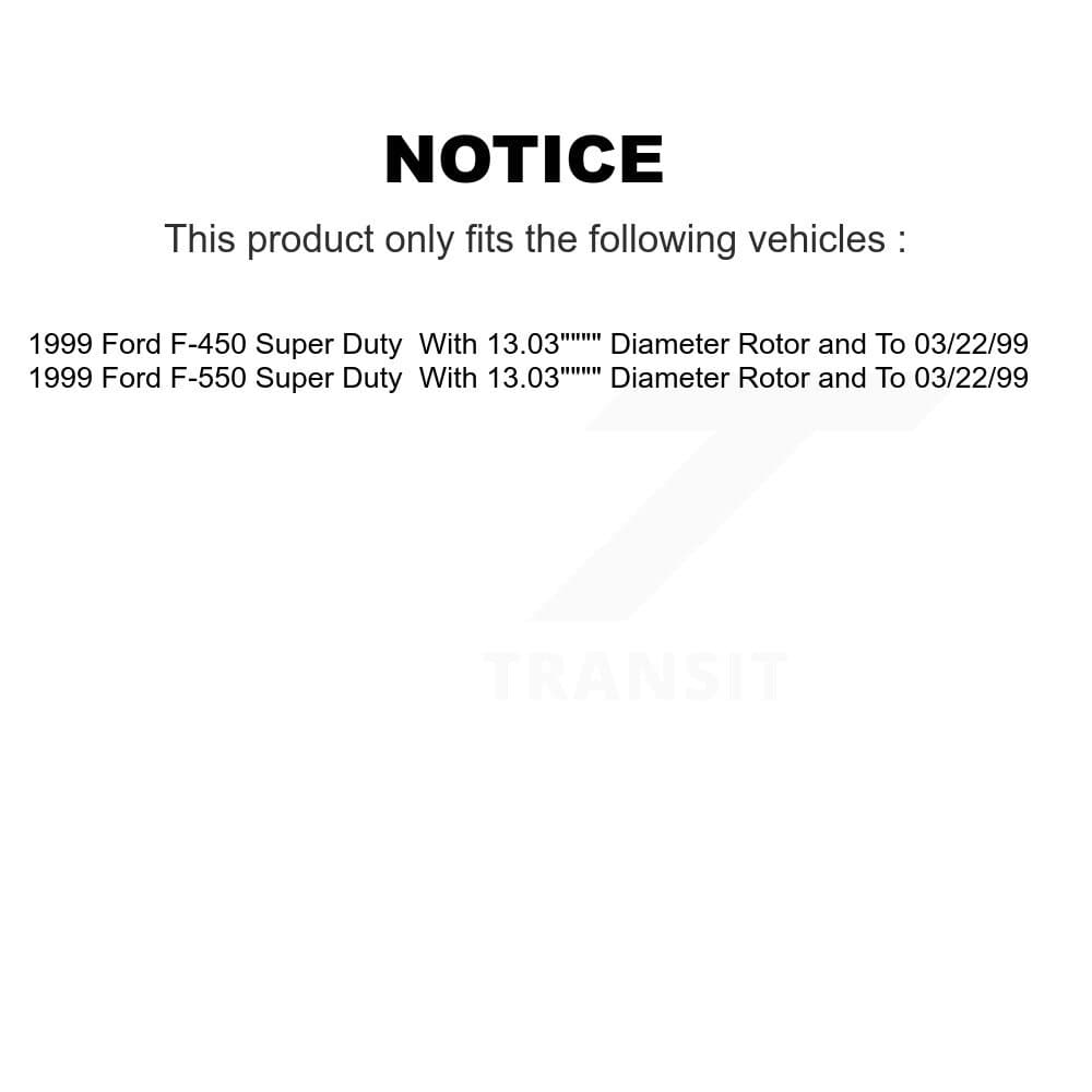Transit Auto - K8A-106588 - Front and Rear Disc Brake Kits image 19