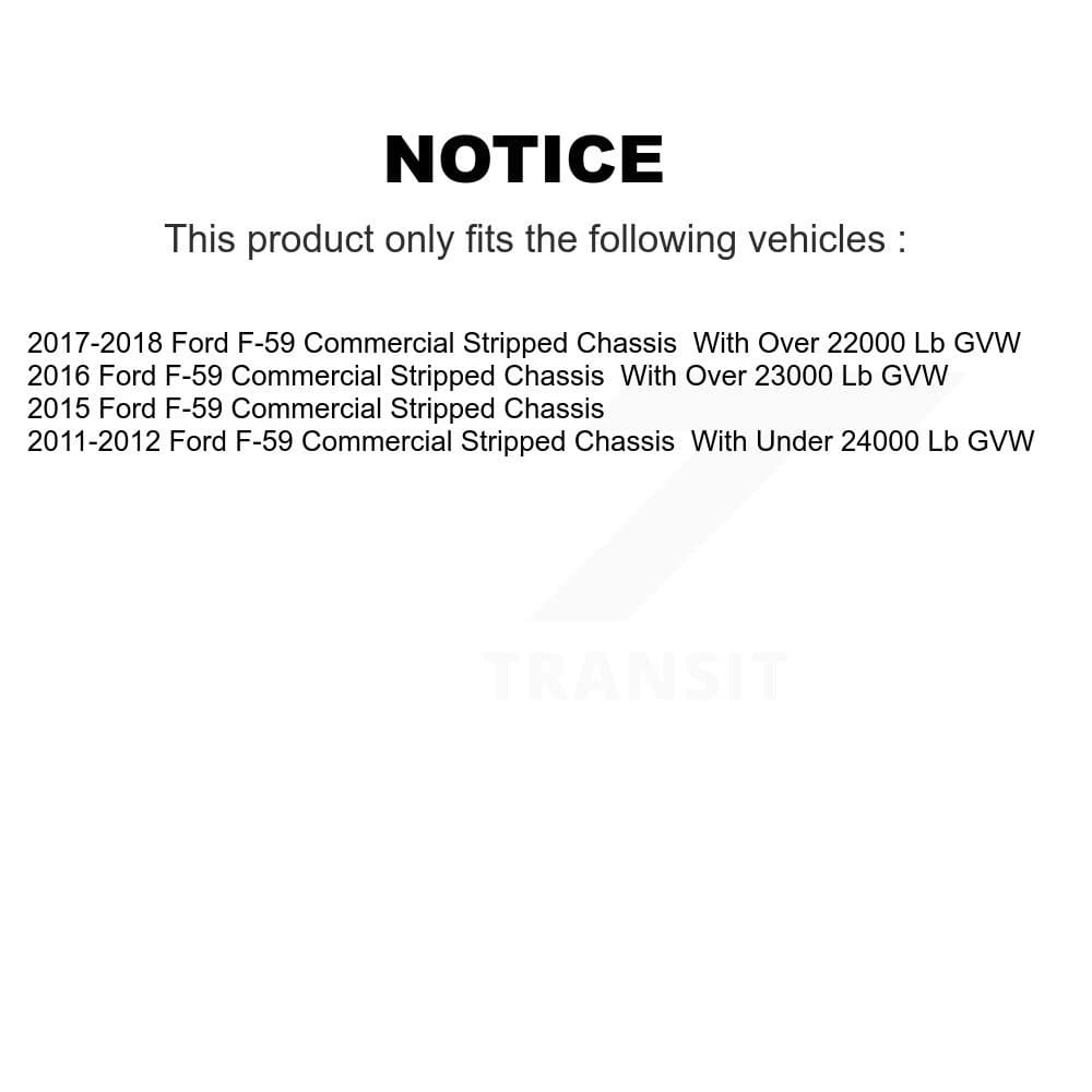 Transit Auto - K8A-106762 - Front and Rear Disc Brake Kits image 19