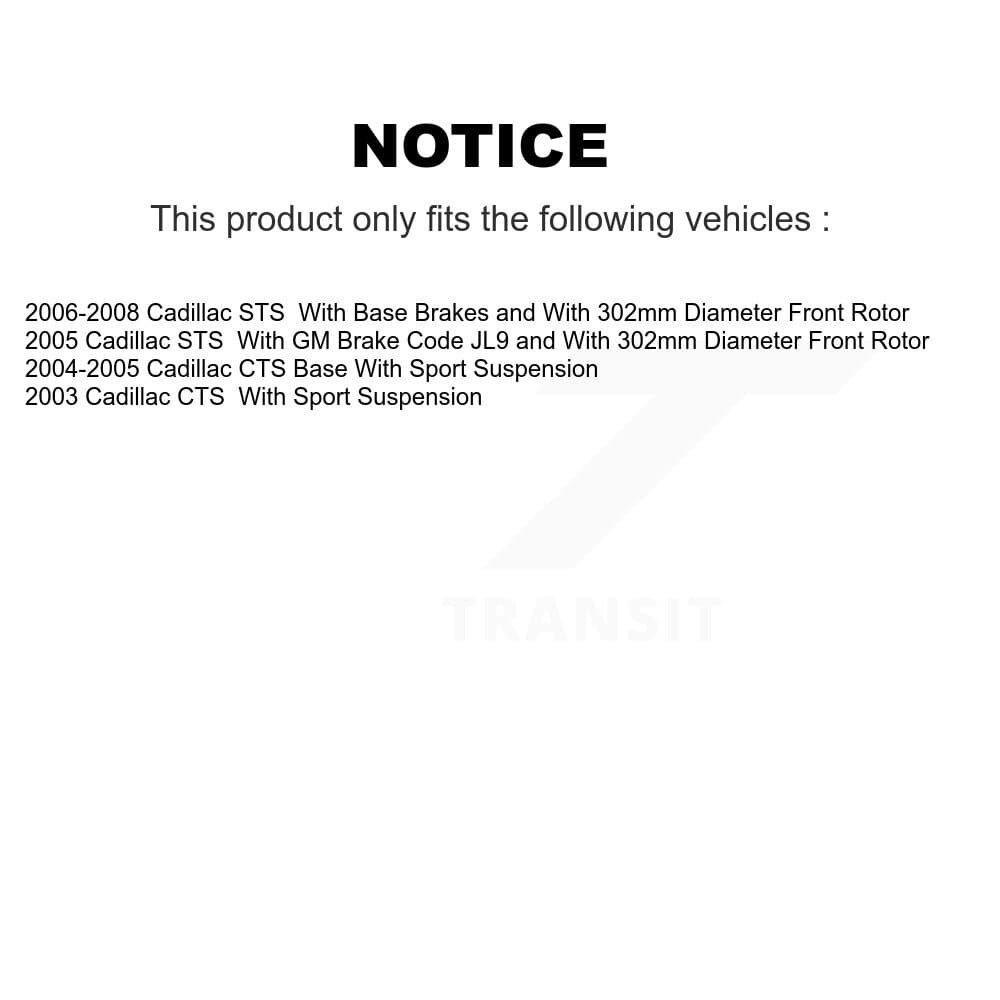 Transit Auto - K8A-107028 - Front Disc Brake Kits image 19