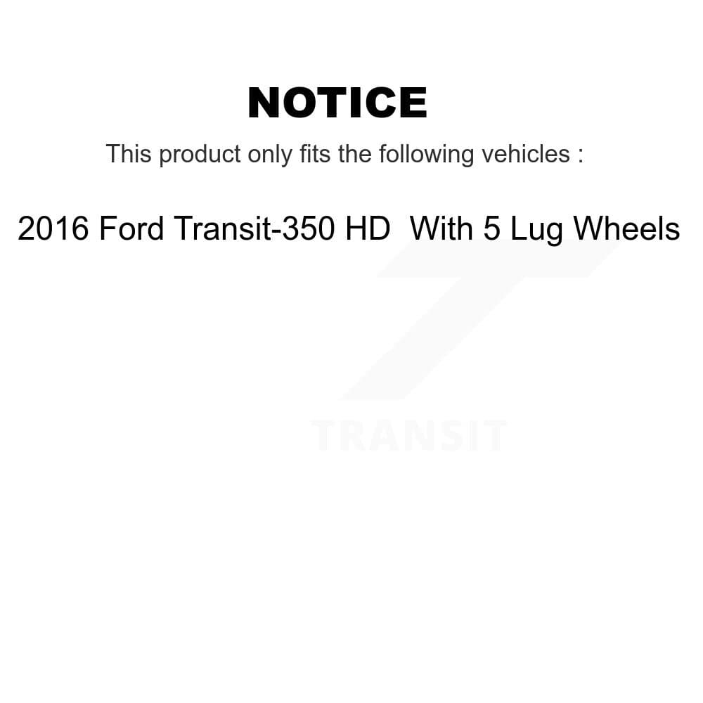 Transit Auto - K8A-107277 - Front and Rear Disc Brake Kits image 19
