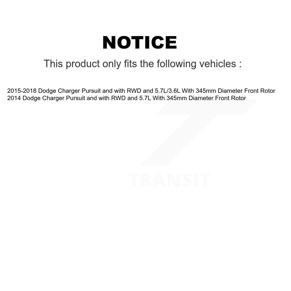 Transit Auto - K8A-107638 - Front Disc Brake Kits image 19