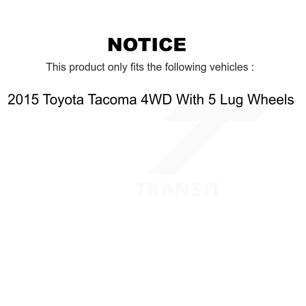 Transit Auto - K8A-107991 - Front and Rear Disc Brake Kits image 19