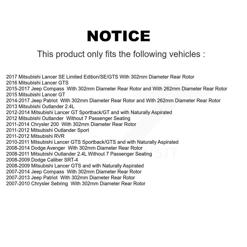 Transit Auto - K8A-108026 - Rear Disc Brake Kits image 19