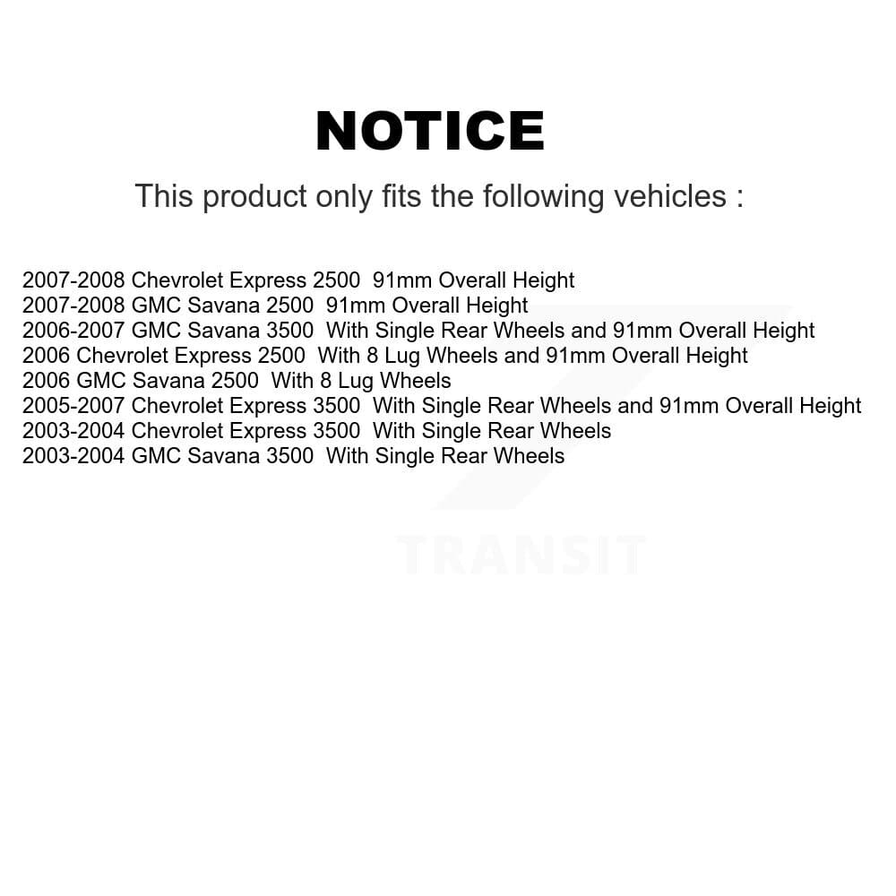 Transit Auto - K8A-108112 - Rear Disc Brake Kits image 19