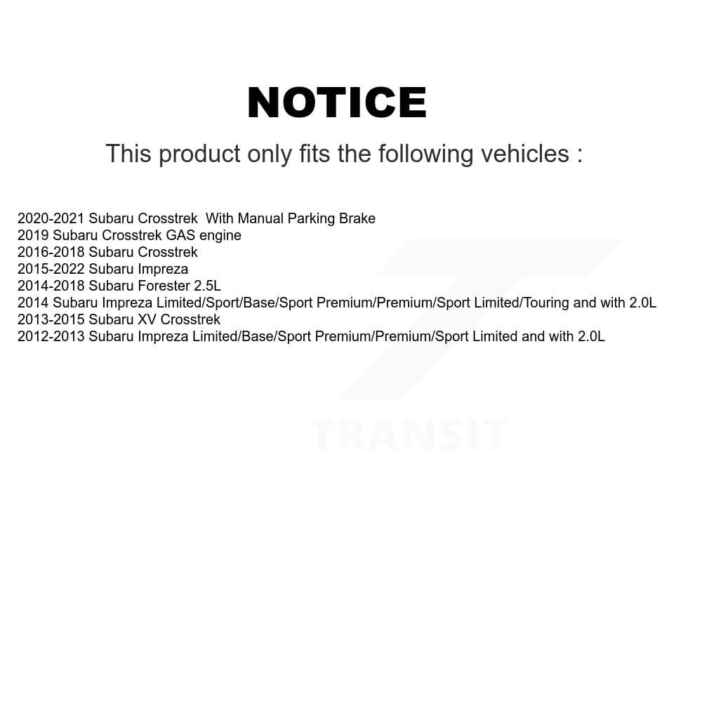 Transit Auto - K8A-108626 - Rear Disc Brake Kits image 19